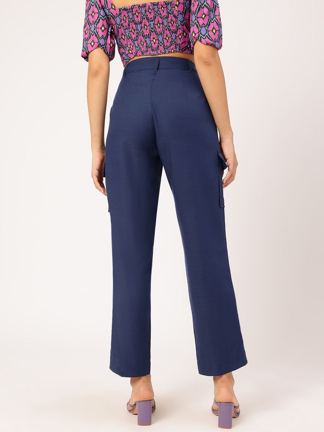DressBerry Women Future Forward Cargo-Style Trousers
