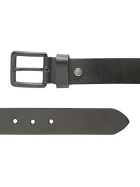 Teakwood Leathers Men Textured Leather Belt