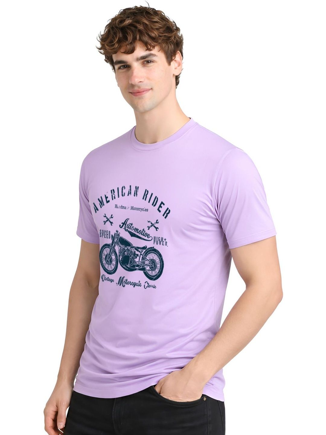 ADRO Men Printed T-shirt
