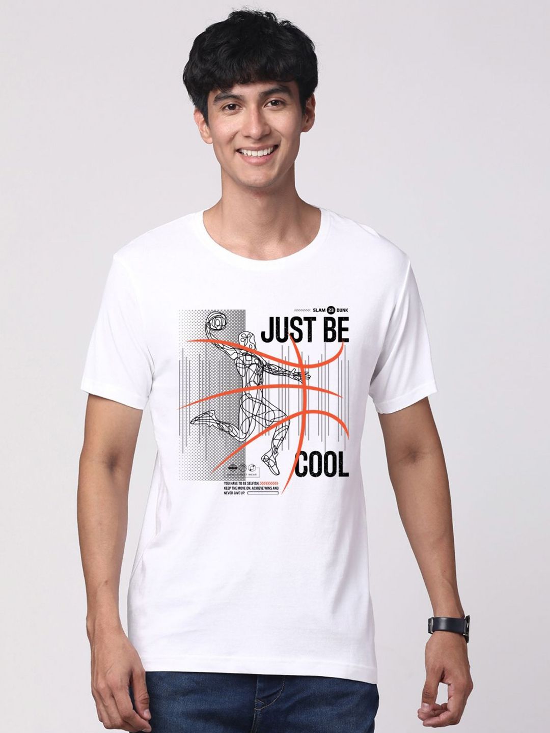 ADRO Men Printed T-shirt