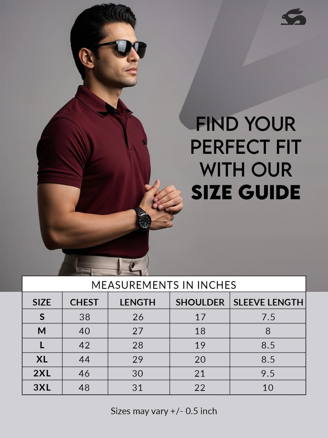 ADRO Men Maroon Cotton Tshirts
