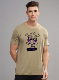 ADRO Men Typography Printed Applique T-shirt