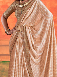 Saree mall Bandhani Embroidered Embellished Sarees