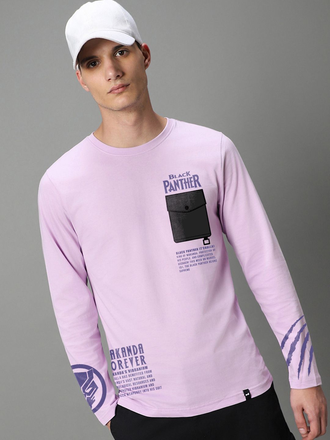 Bewakoof Men Graphic Printed Round Neck Pure Cotton T-Shirt