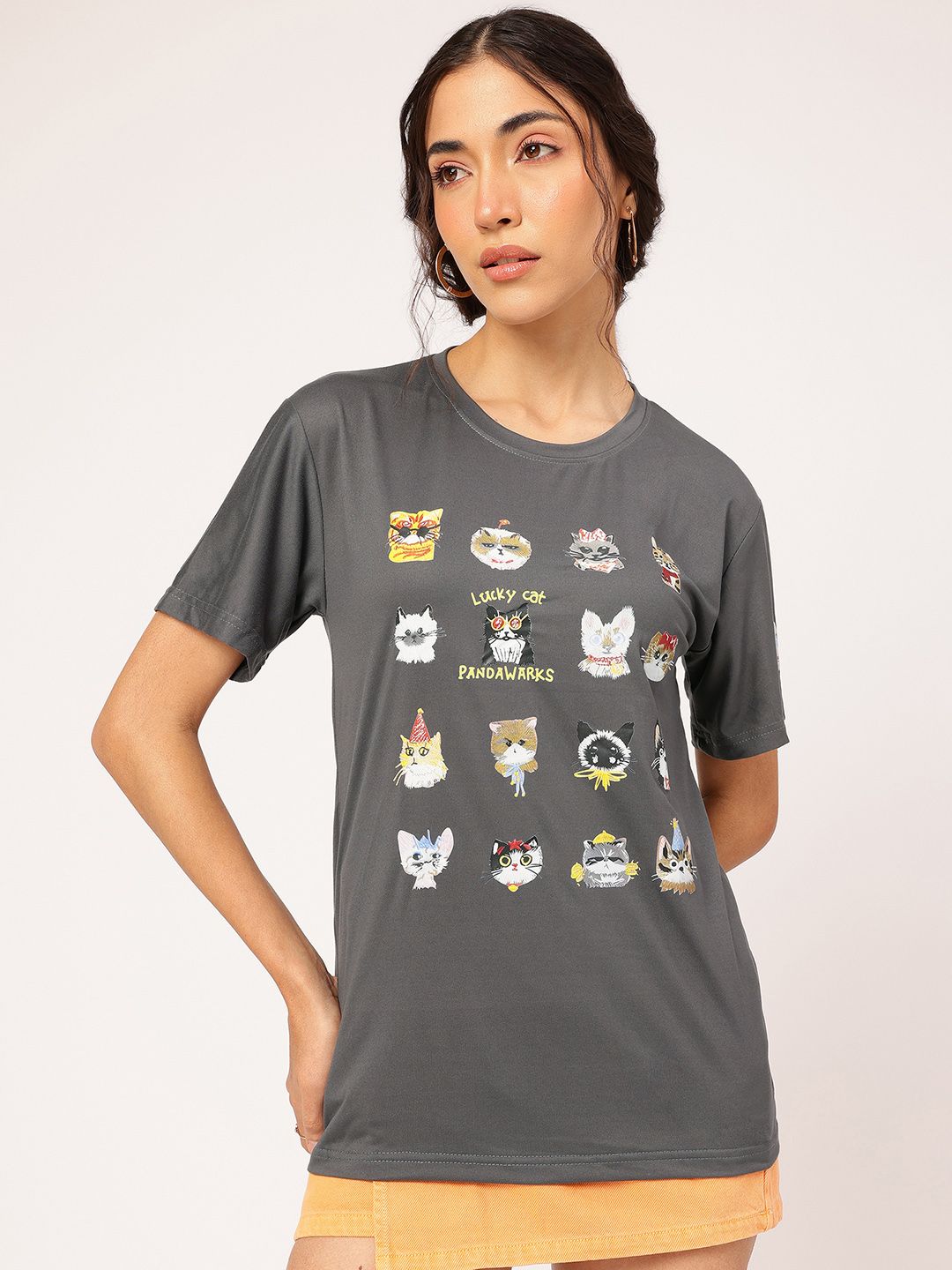 DressBerry Bold Babe Basics Printed Tee