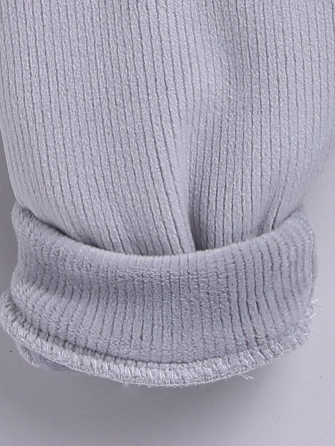 Moms Love Infant Boys Ribbed Velvet-Finish Pure Cotton Sweatshirt With Joggers