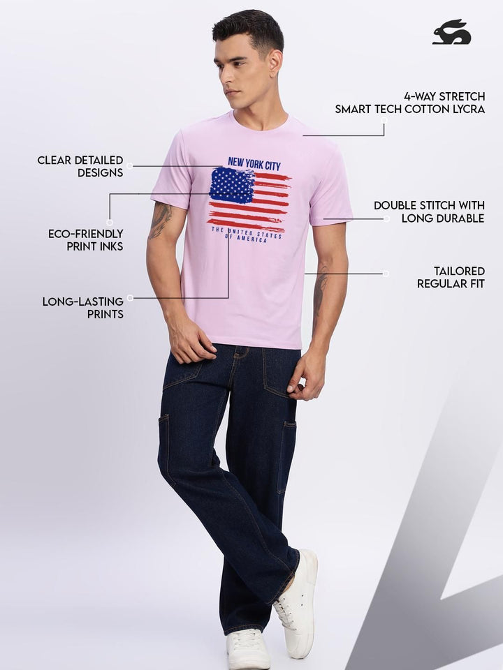 Tshirts Lavender Lelaki ADRO