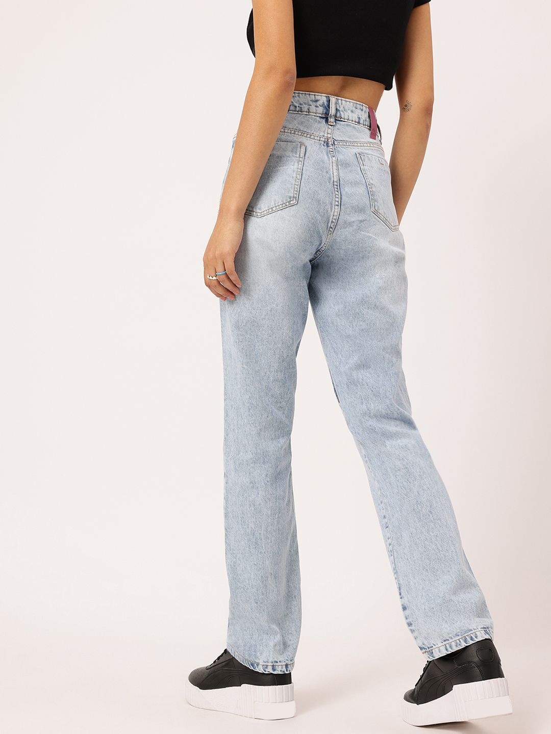 DressBerry Women Timeless Straight Fit Jeans