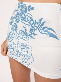 DressBerry Aesthetic Avenue Floral Print Top & Skirt Co-Ord