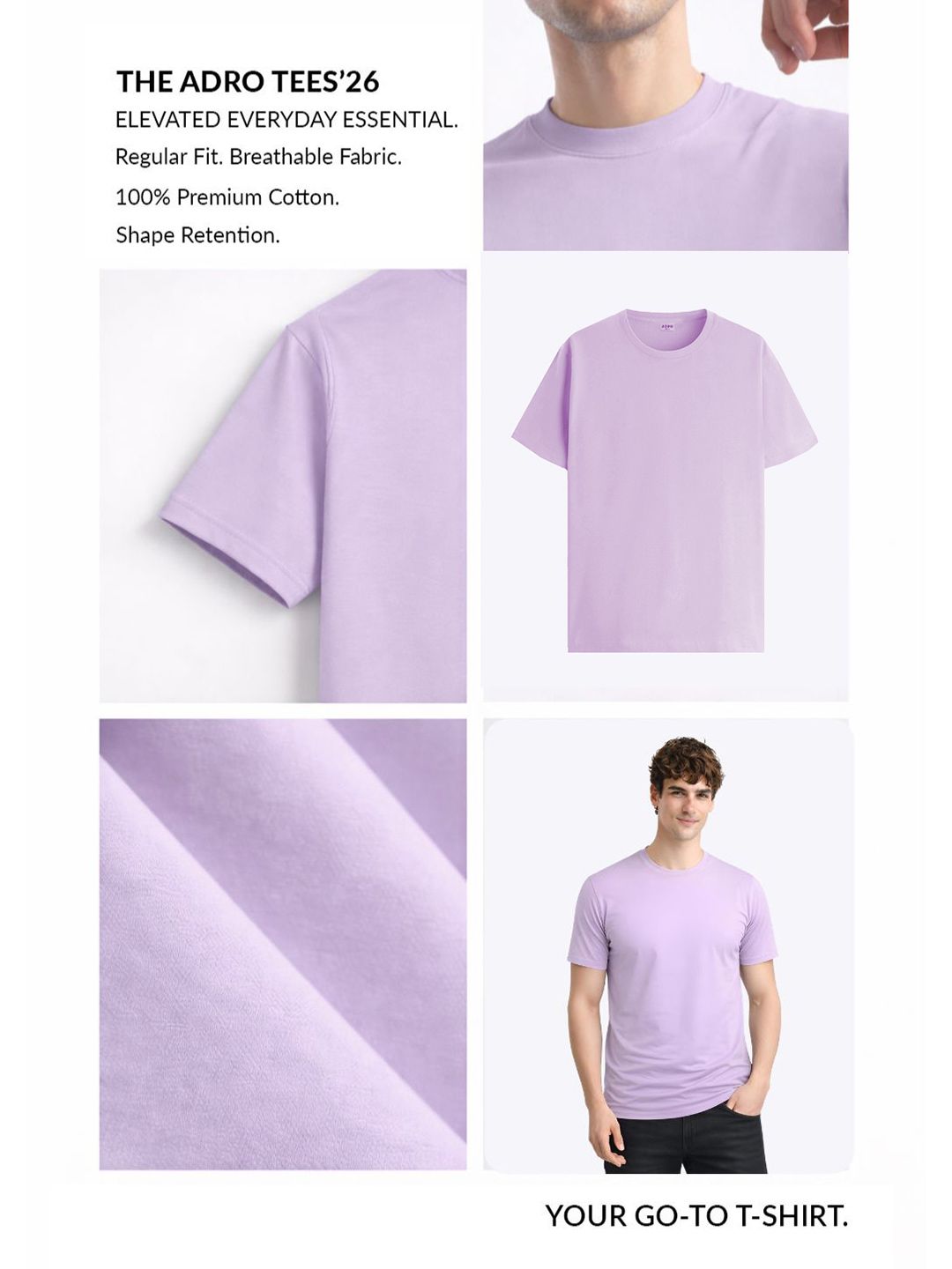 ADRO Men Printed T-shirt