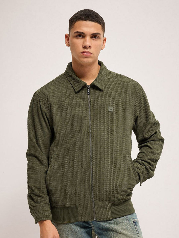 THE BEAR HOUSE Men Lightweight Outdoor Open Front Jacket