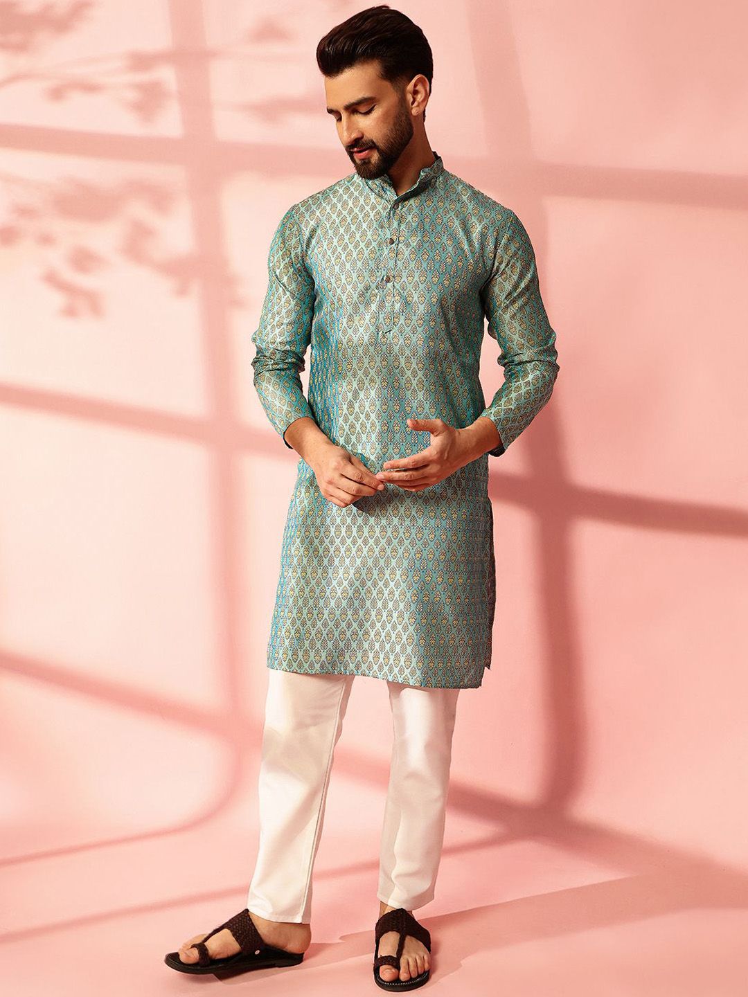 Anouk Men Regular Kurta with Pyjamas