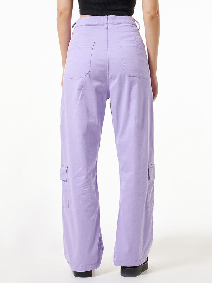 Bewakoof Women Cotton Oversized High-Rise Cargos Trousers