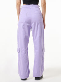 Bewakoof Women Cotton Oversized High-Rise Cargos Trousers