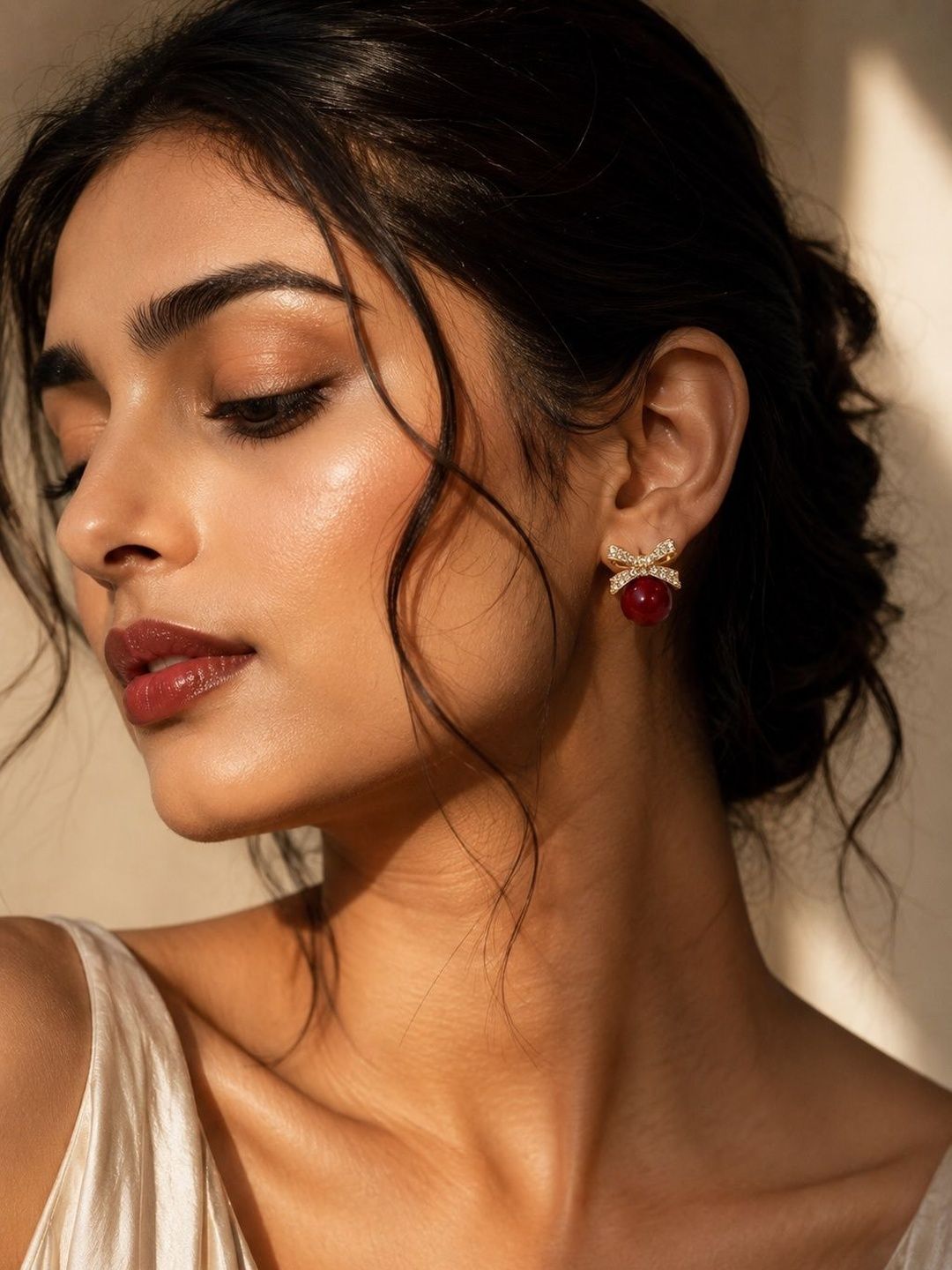 VOGUE PANASH Geometric Studs Earrings