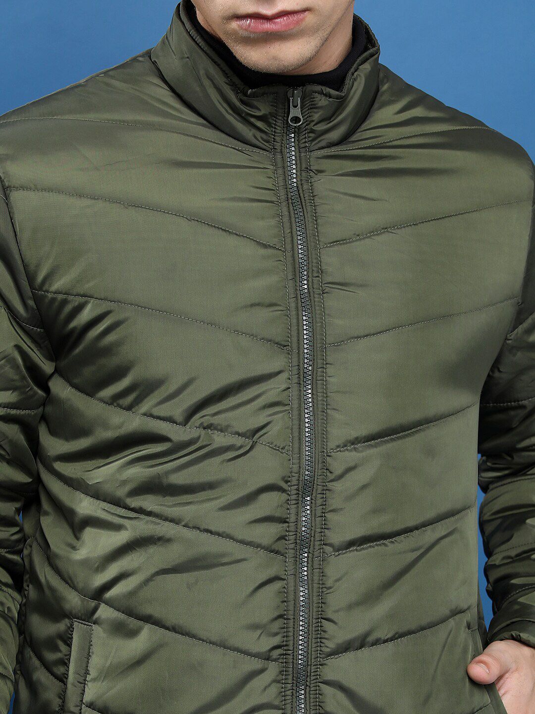 HIGHLANDER Stand Collar Padded Jacket