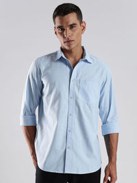 ADRO Standard Spread Collar Cotton Casual Shirt