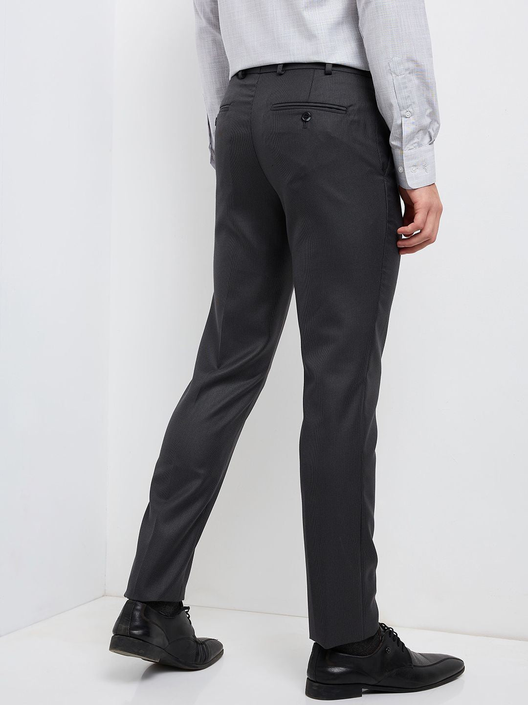 Raymond Men Slim Fit Formal Trousers