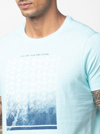 SPYKAR Men Printed Cotton T-shirt