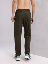 HRX by Hrithik Roshan Men Rapid-dry Brand Logo Print Training Track Pants