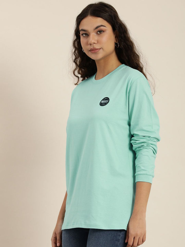 Difference of Opinion Women Printed Oversized T-shirt