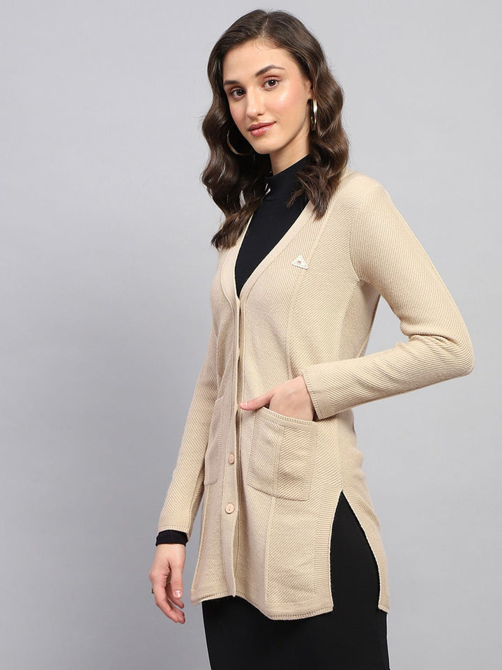Monte Carlo Self-Striped Longline Cardigan