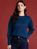 all about you Knitted Detailing Pullover Sweaters