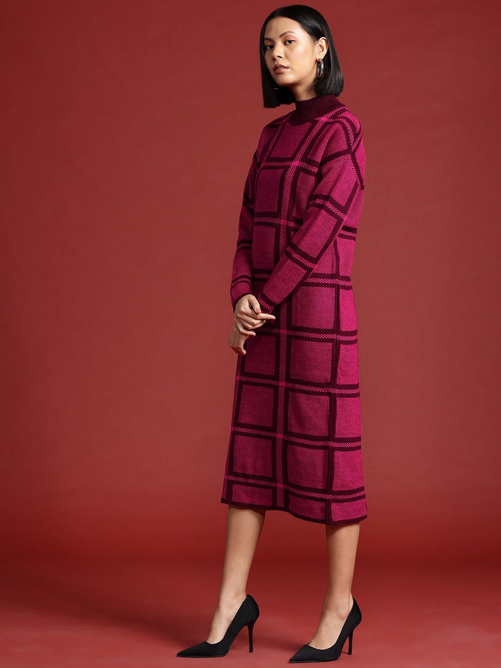 all about you Acrylic Jumper Midi Dress