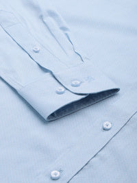 Raymond Self Design Slim Fit Pure Cotton Formal Shirt