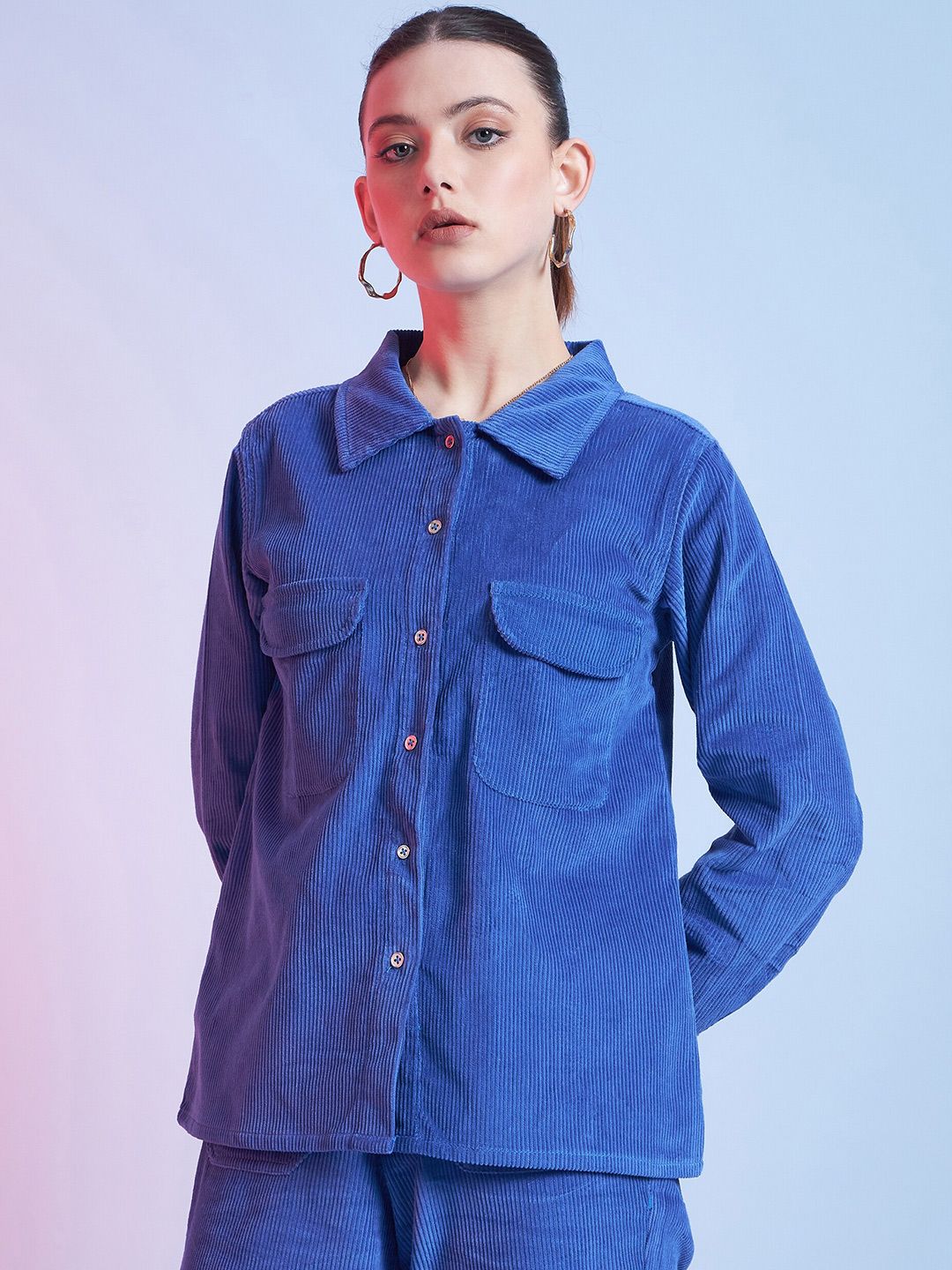 STREET 9 Comfort Cotton Regular Fit Opaque Casual Shirt