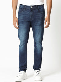 RARE RABBIT Men Night Slim Fit Mid-Rise Stretchable Jeans