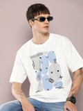 DILLINGER Men Printed Drop-Shoulder Sleeves T-shirt