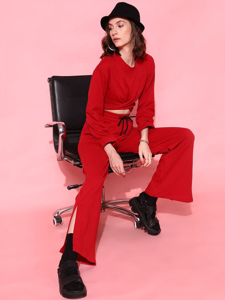 STREET 9 BASICS Women Solid Track Pants