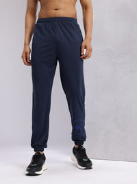 HRX by Hrithik Roshan Men Brand Logo Printed Rapid-Dry Training Joggers