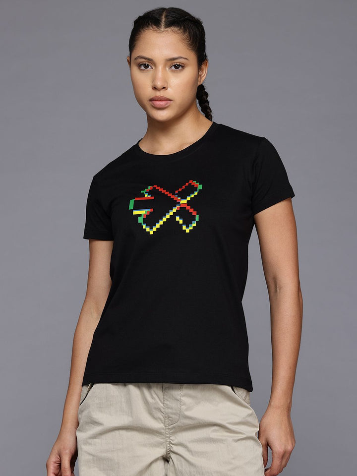 HRX by Hrithik Roshan Brand Logo Printed T-shirt