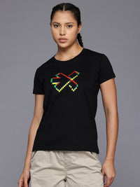 HRX by Hrithik Roshan Brand Logo Printed T-shirt