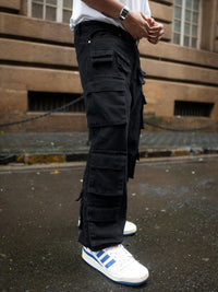 Powerlook Men Loose Fit Cargos Trousers