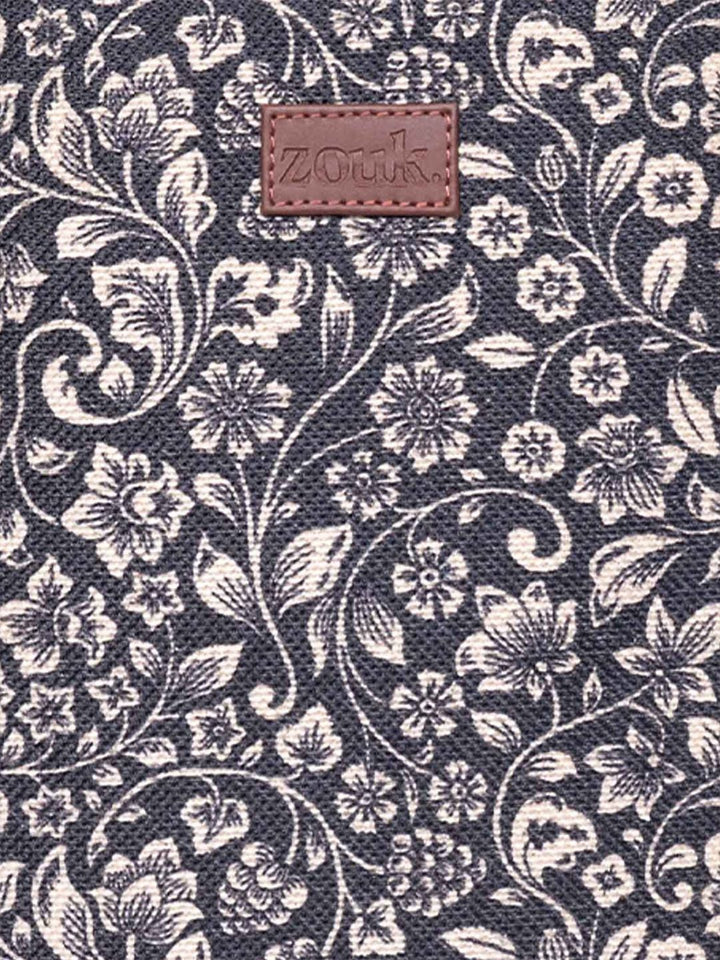 ZOUK Women Floral Printed Backpack