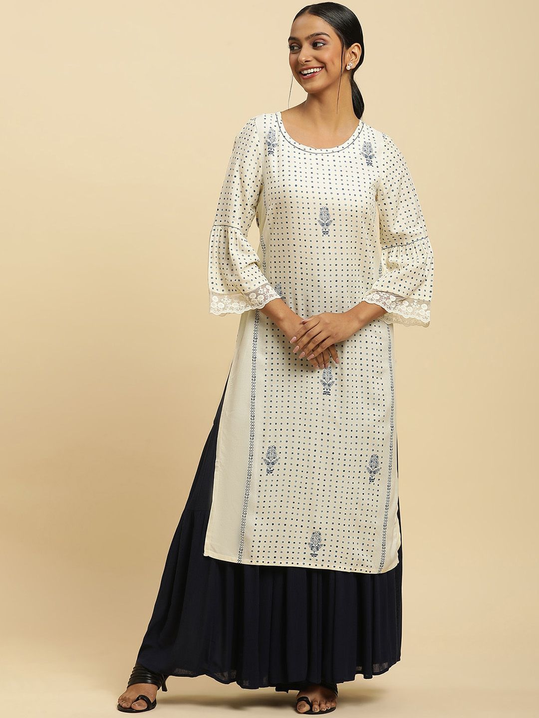 W Women Regular Fit Sharara