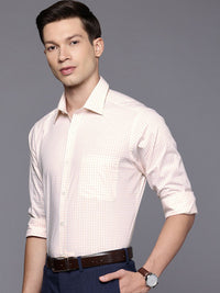Raymond Slim Fit Checked Pure Cotton Formal Shirt
