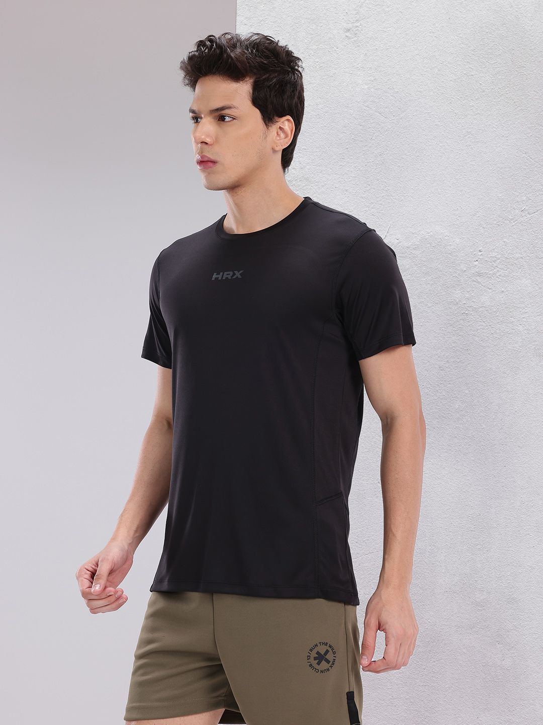 HRX by Hrithik Roshan Printed Rapid-Dry Training T-shirt