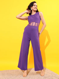 STREET 9 Round Neck Basic Corset Jumpsuit
