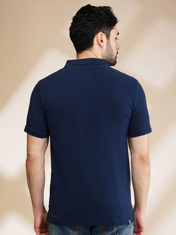 Being Human Men Polo Collar T-shirt