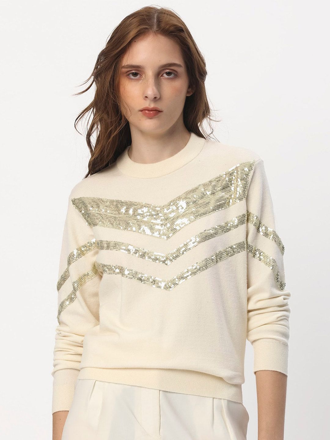 RAREISM Embellished Detailed Pullover