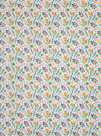 BOMBAY DYEING Dream Lover Green Floral Cotton 104 TC Queen Bedsheet Set 2.54 x 2.24m
