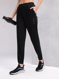 HRX by Hrithik Roshan Women Front Seam Mid-Rise Rapid-Dry Training Joggers