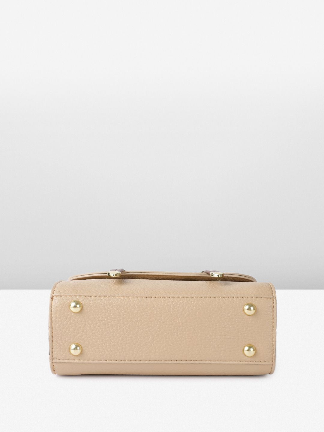 all about you Textured Structured Handheld Bag