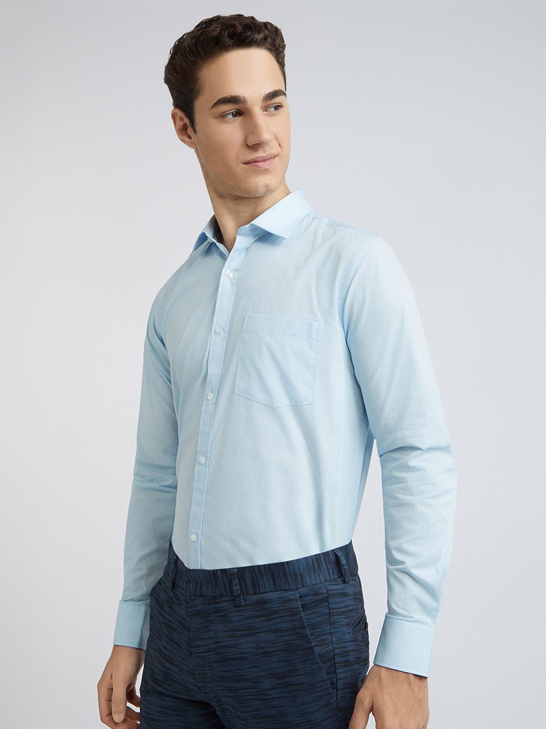 Park Avenue Pure Cotton Slim Fit Opaque Formal Shirt
