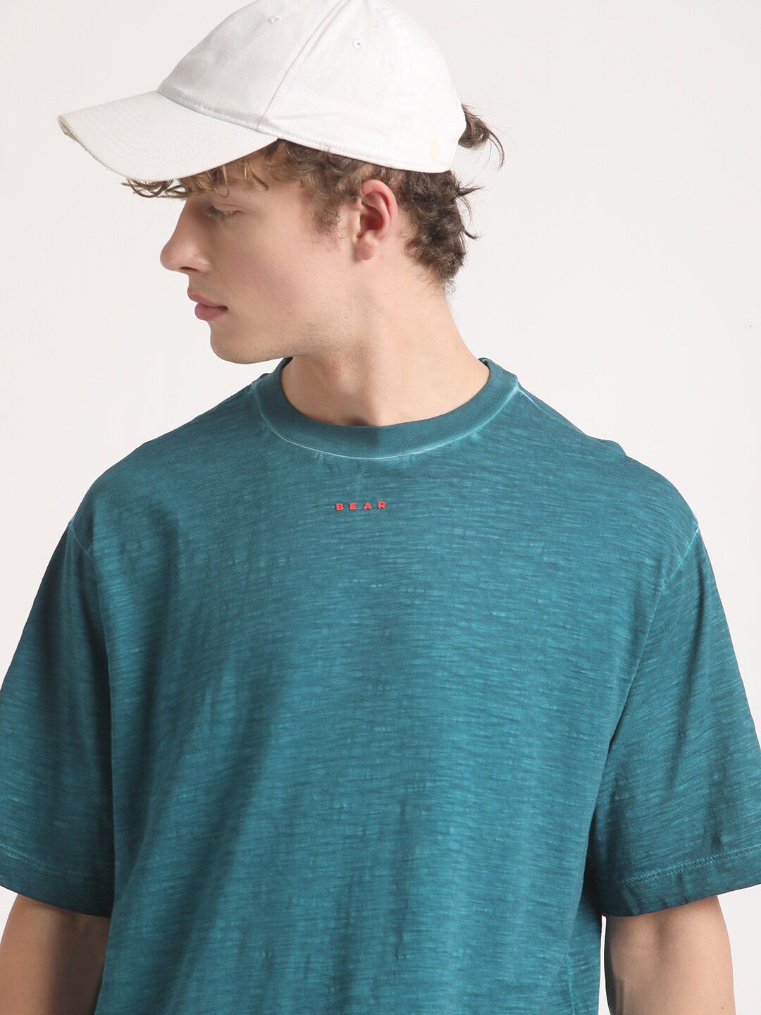 THE BEAR HOUSE Self Designed Pure Cotton T-Shirt