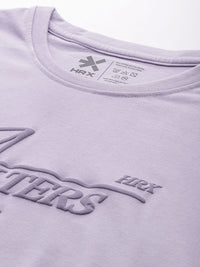 HRX by Hrithik Roshan Lifestyle Typography Print Crop T-shirt
